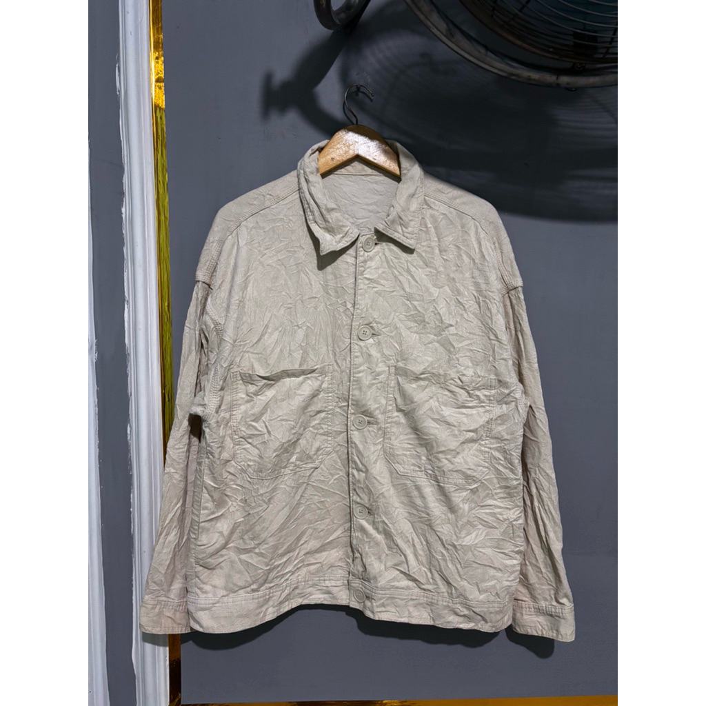 Outer jaket corduroy chef GU BOXY