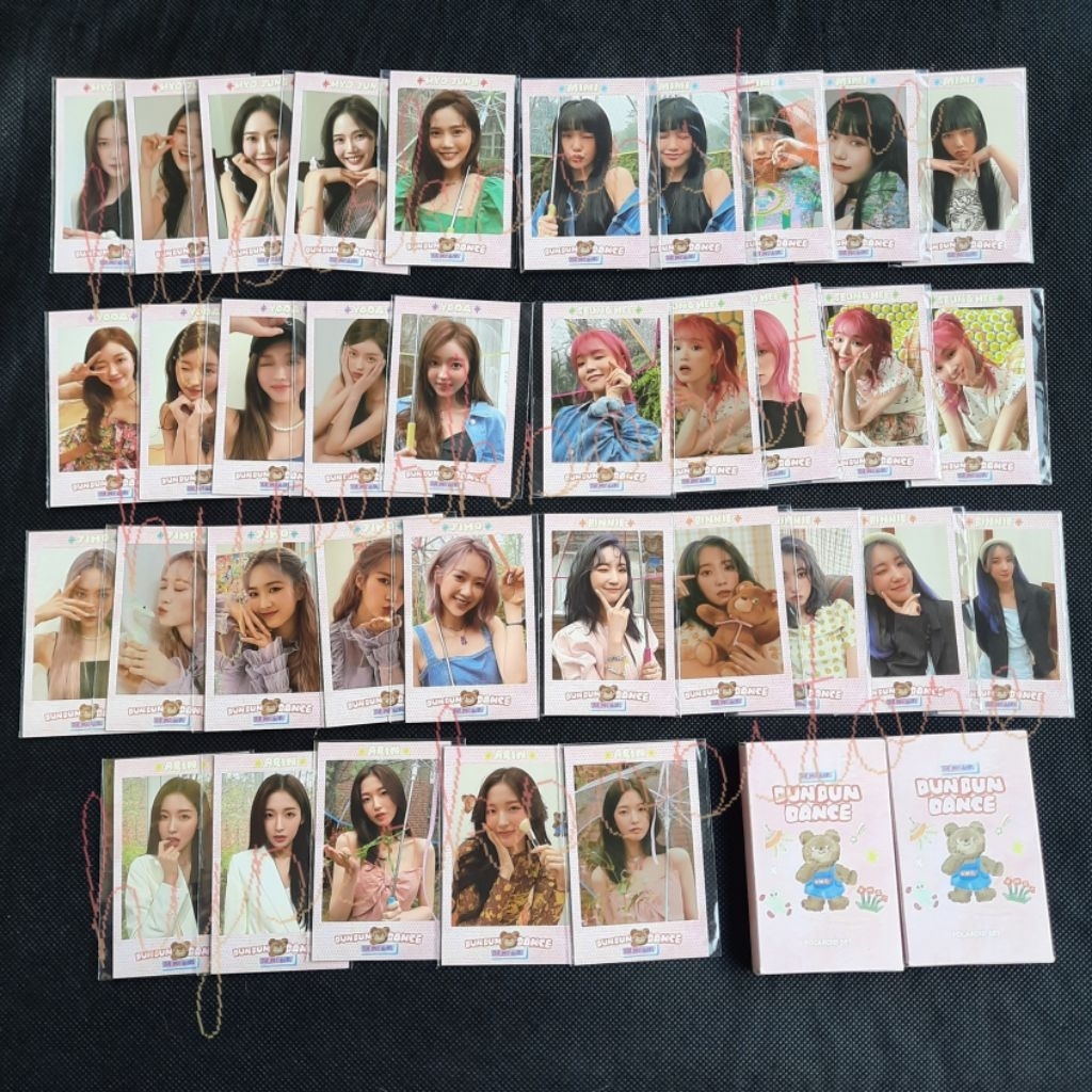 OH MY GIRL DUN DUN DANCE Polaroid Set Official MD (Hyojung, Mimi, YooA, Seunghee, Yubin, Arin, Jiho)