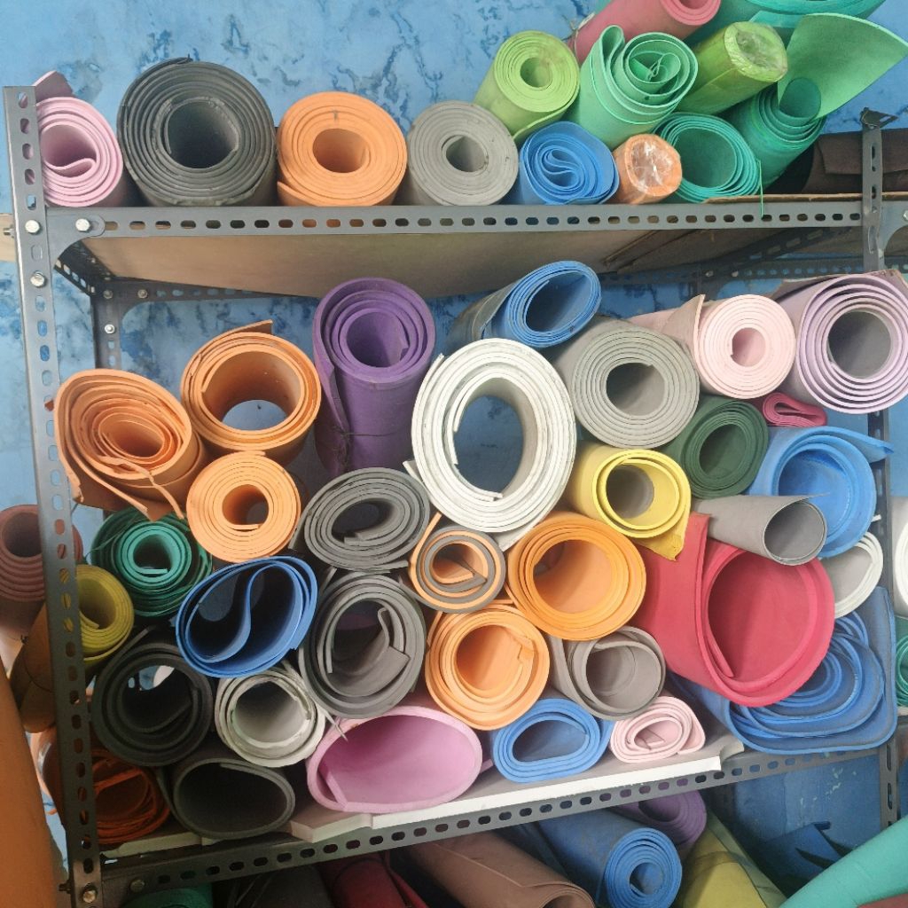 Spon eva busa ati tebal 5mm ukuran 30cmx200cm spon eva busa spon eva lembaran