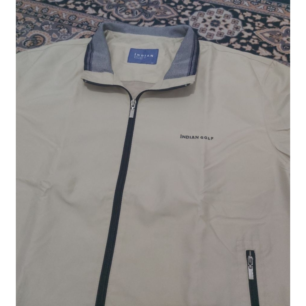 Jacket Casual Vintage Indian Golf Pria dan Wanita