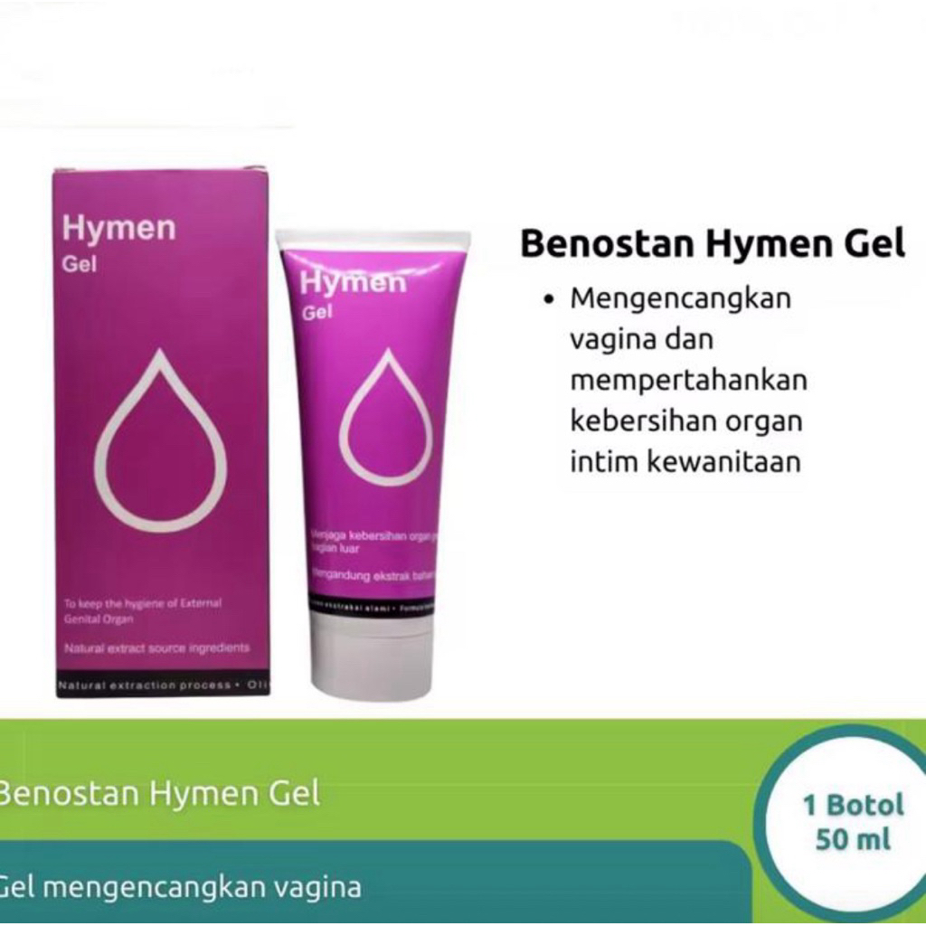 Benostan hymen gel feminine mengencangkan miss V meningkatkan gairah botol 50ml