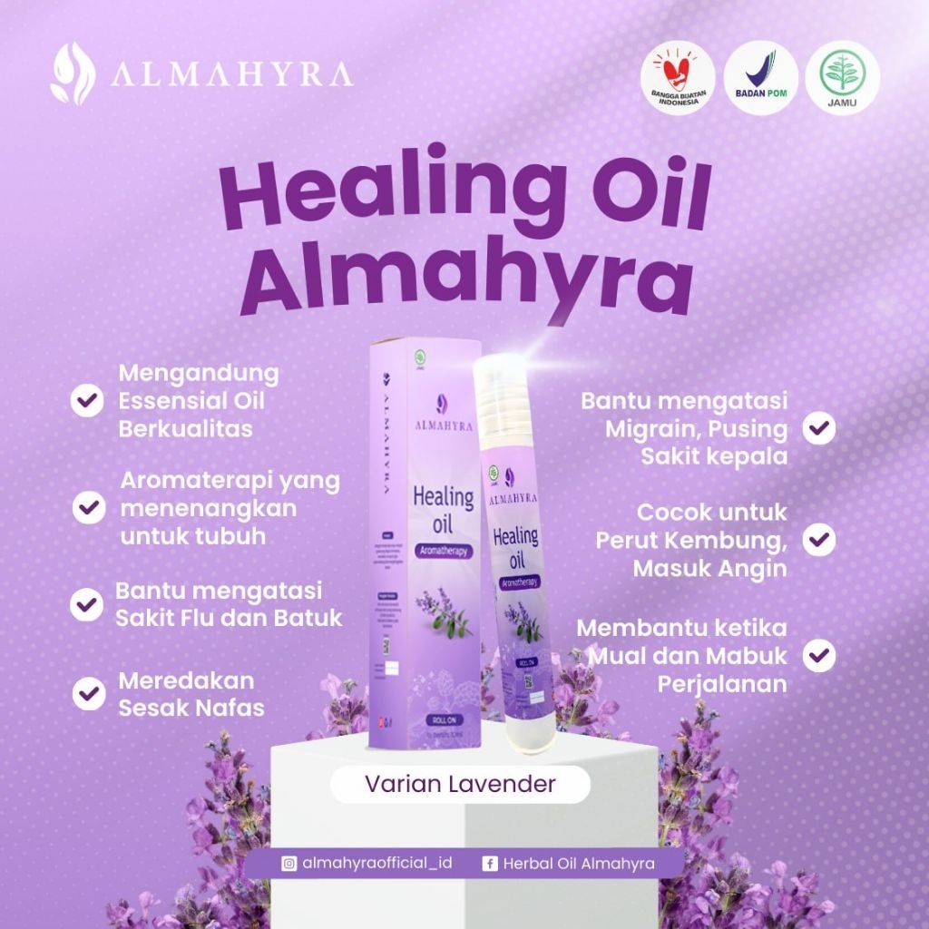 AROMATERAPI LAVENDER ALMAHYRA /HEALING OIL ALMAHYRA
