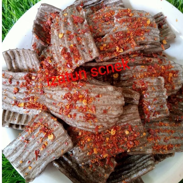 

seblak krupuk jengkol pedes daun jeruk purut renyah 1000g