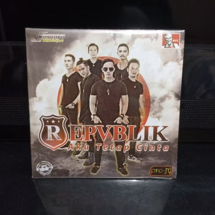 kaset Cd original Republik aku tetap cinta segel