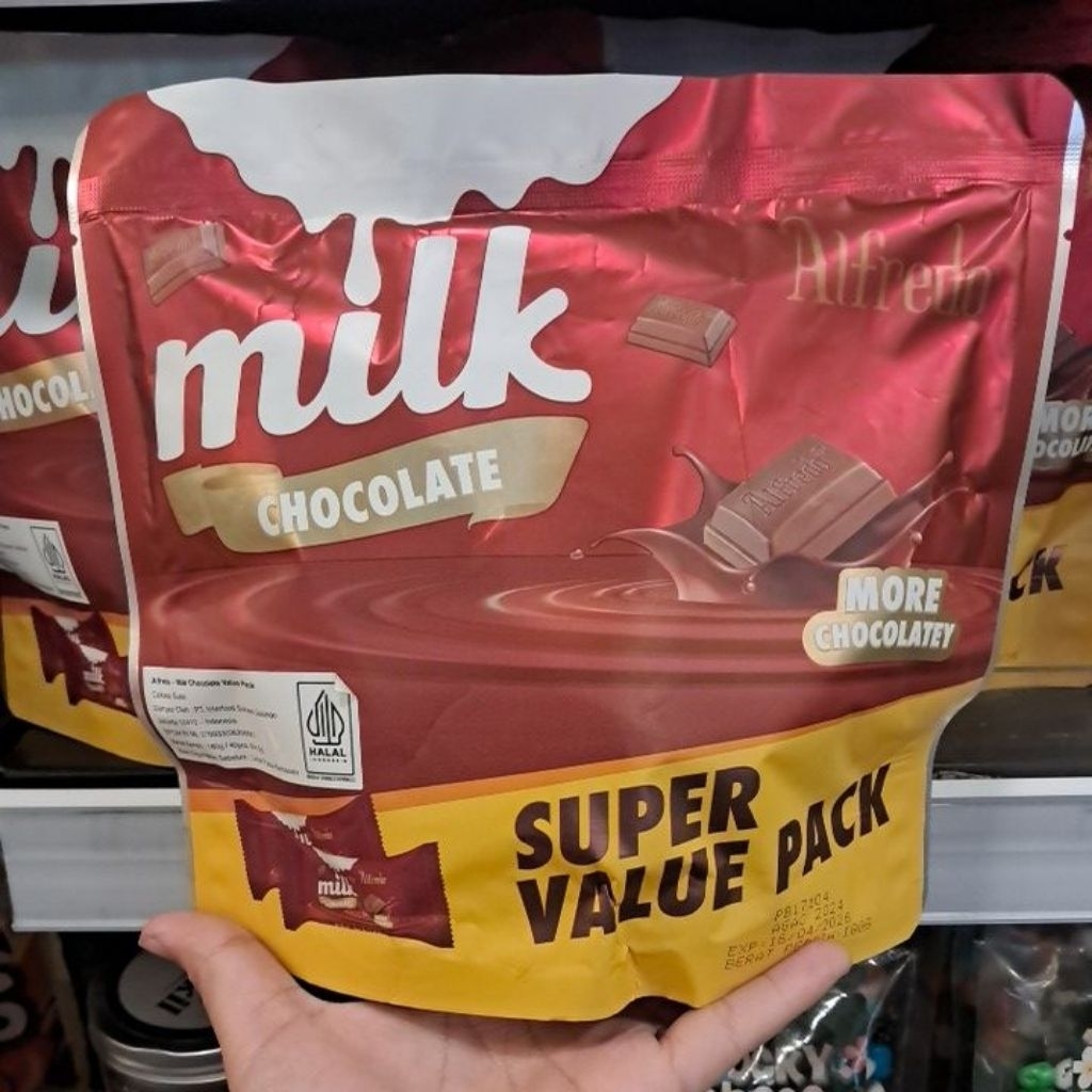 

Alfredo Milk Chocolate Super Value Pack 180gr