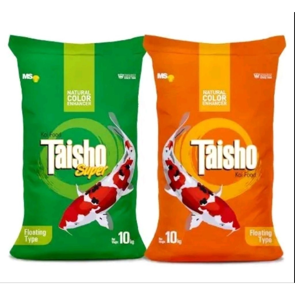 TAISHO PAKAN KOI FISH FOOD 10 KG/Fish food koi