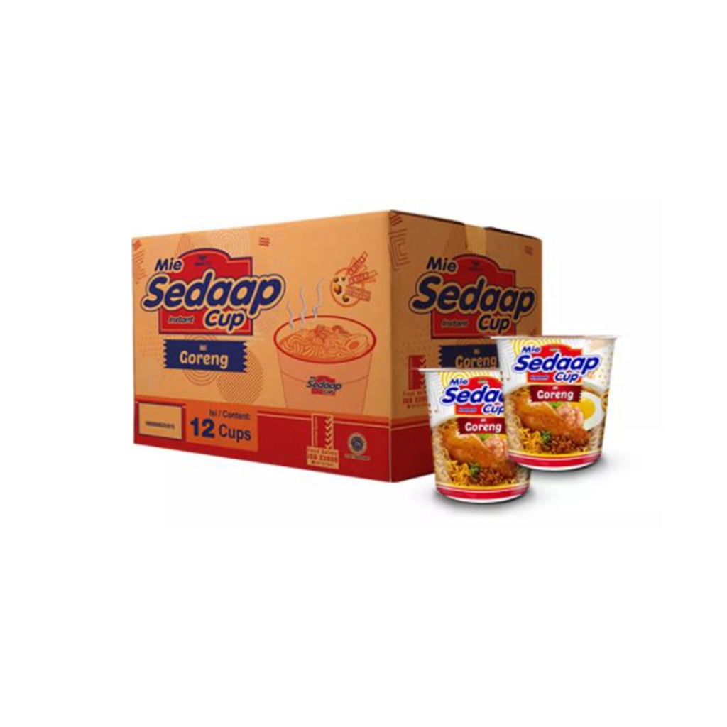 

1 Dus Mie Sedaap Cup Goreng Isi 12 Pcs