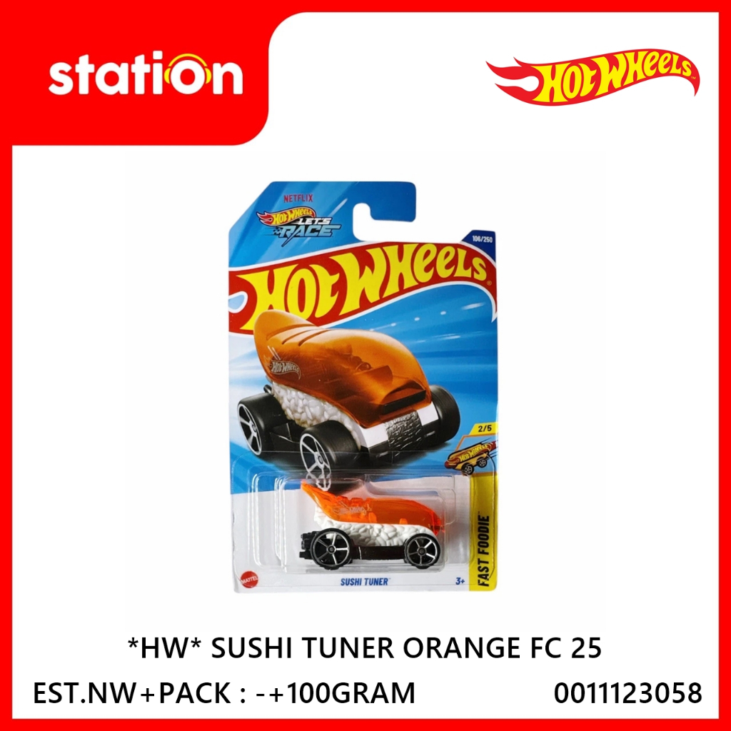 HW HOT WHEELS SUSHI TUNER FC 25 - DIECAST