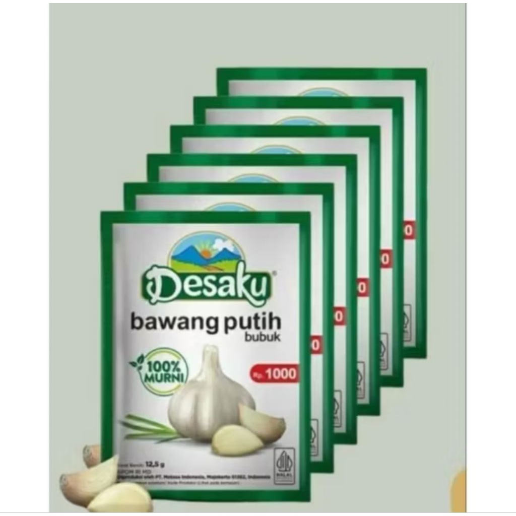 

Desaku Bawang Putih Bubuk 6gr isi 12pcs Bumbu Masak