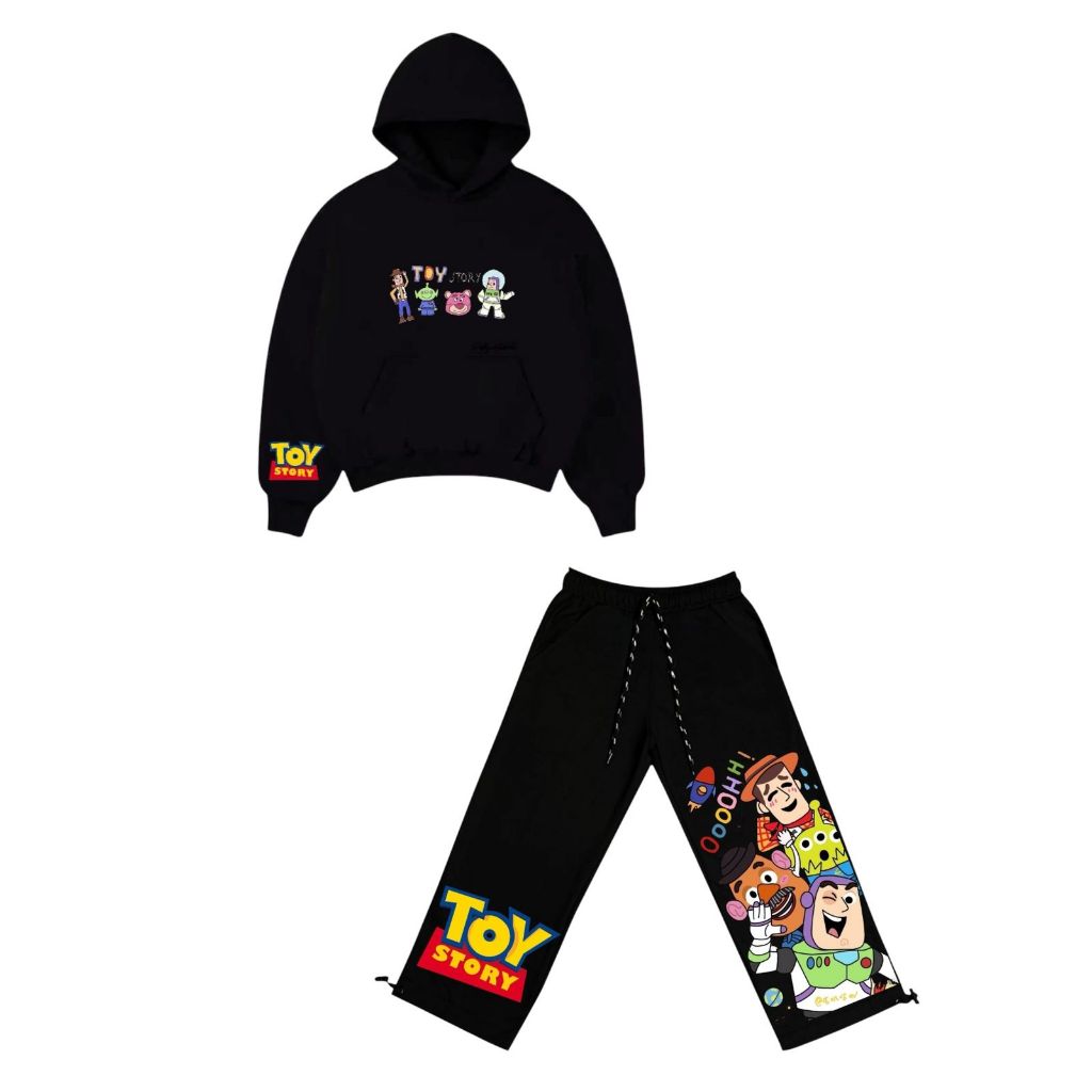 Setelan Anak Skena Baggy Pants Toy Story Anak Laki-Laki/Perempuan Usia 5-13 Tahun Premium Jeena Styl