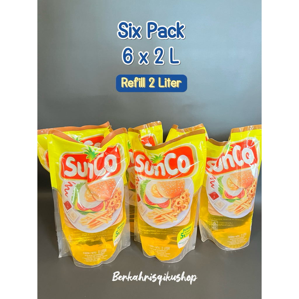 

SunCo Minyak Goreng Refill 2 Liter 1 Dus Max Co 1