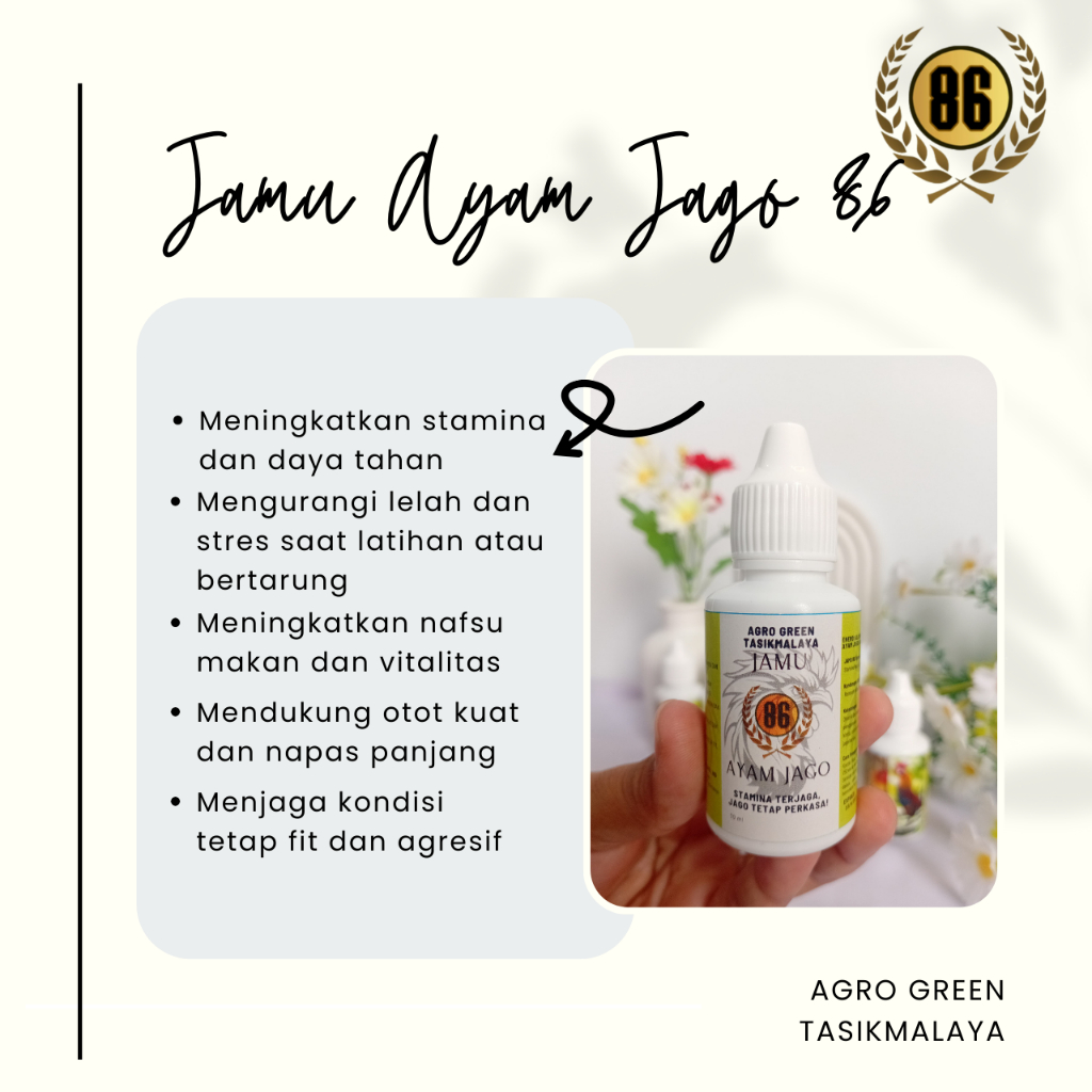 JAMU AYAM JAGO HERBAL JAMU JAGO 86