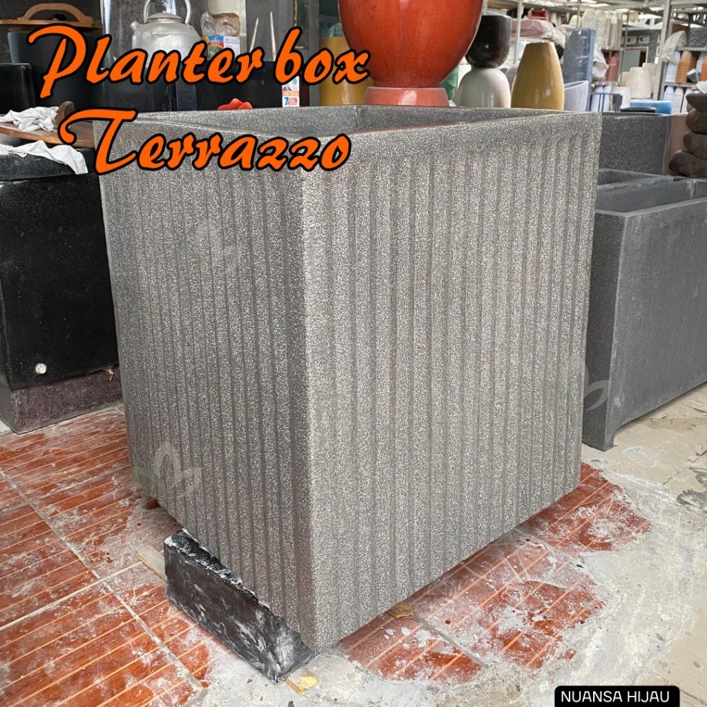 PLANTER BOX / POT KOTAK TERRAZZO