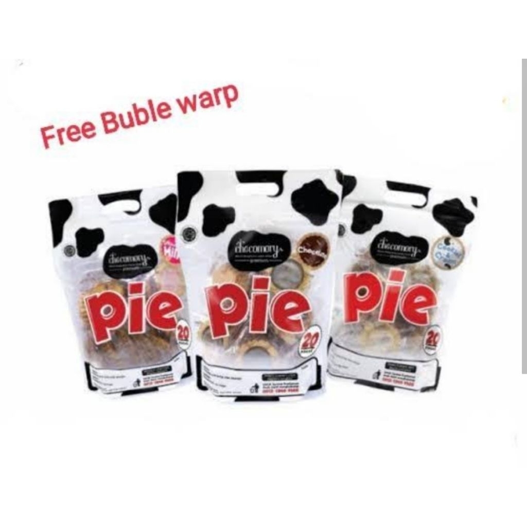 

CHOCOMORY PIE CHOCOLATE STRAWBERRY COOKIES N CREAM BLACKROSE PIE CIMORY Aneka rasa ISI 20PCS (FREE BUBLE WARP)