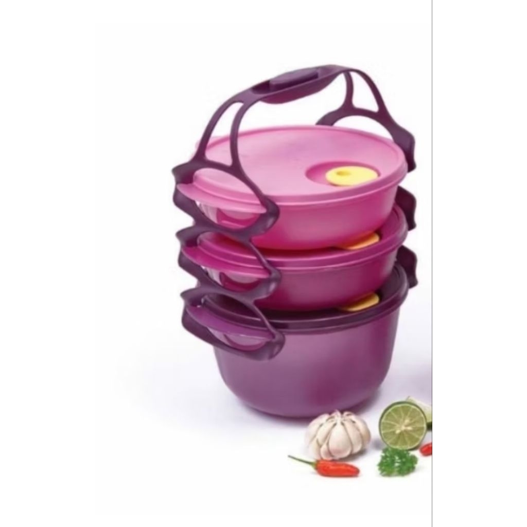 TUPPERWARE - Rantang Susun Carry All Bowl
