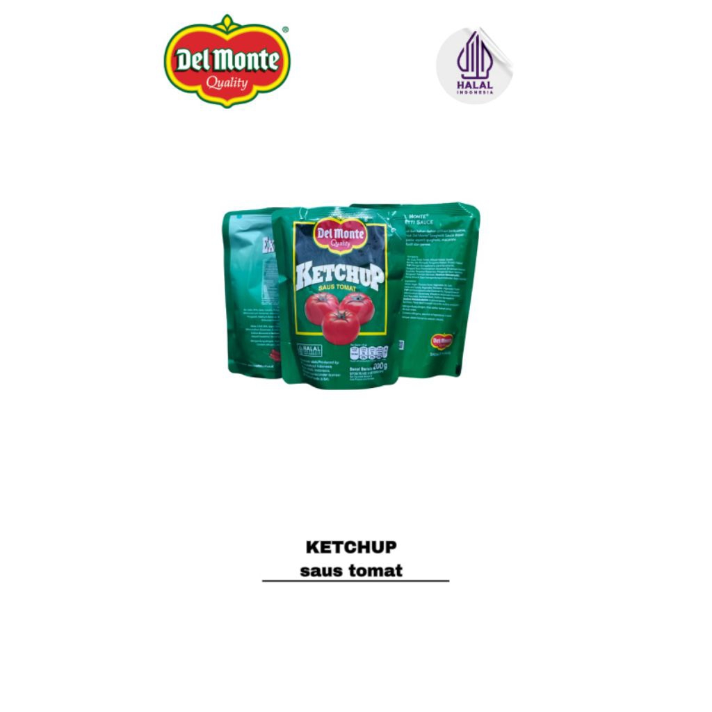 

Saus Del Monte 200 gram , Saus Tomat dan Sambel extra pedas