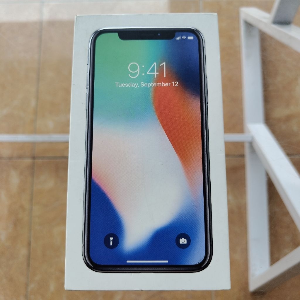 Dus Box iPhone X 256GB Space Gray Inter Original Copotan