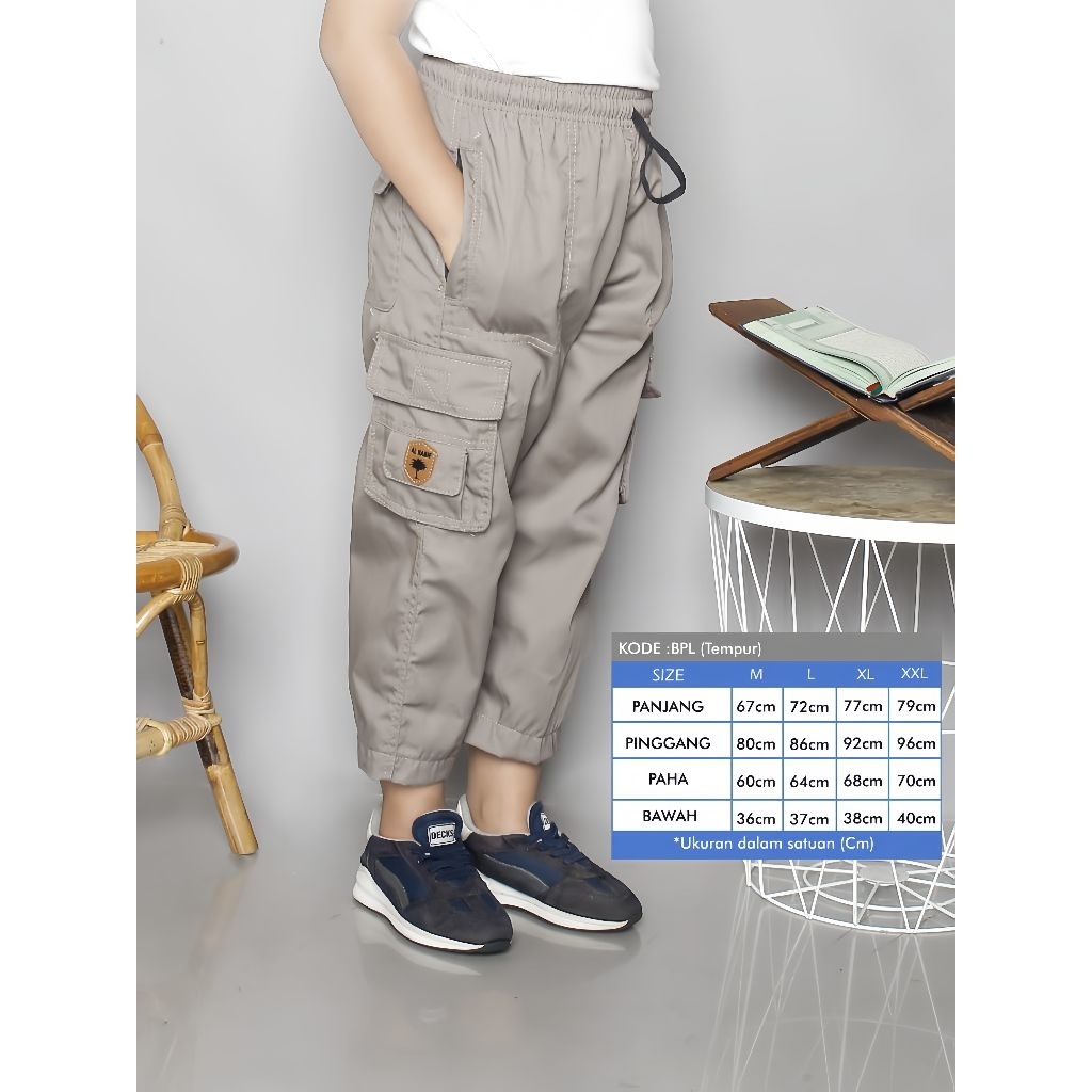 Celana sirwal anak tempur BPL al hanif/ sirwal tempur anak al hanif /sirwal anak gaul al hanif / sir