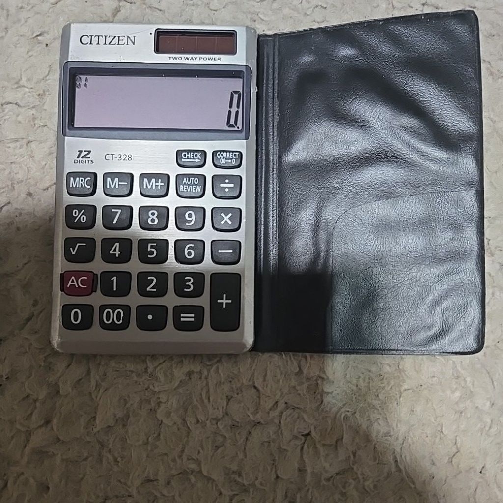 

Calculator Citizen 12 digits