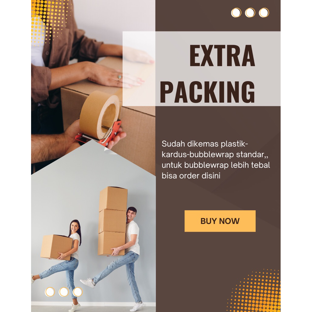 

Tambahan Bubblewrap Lebih Tebal
