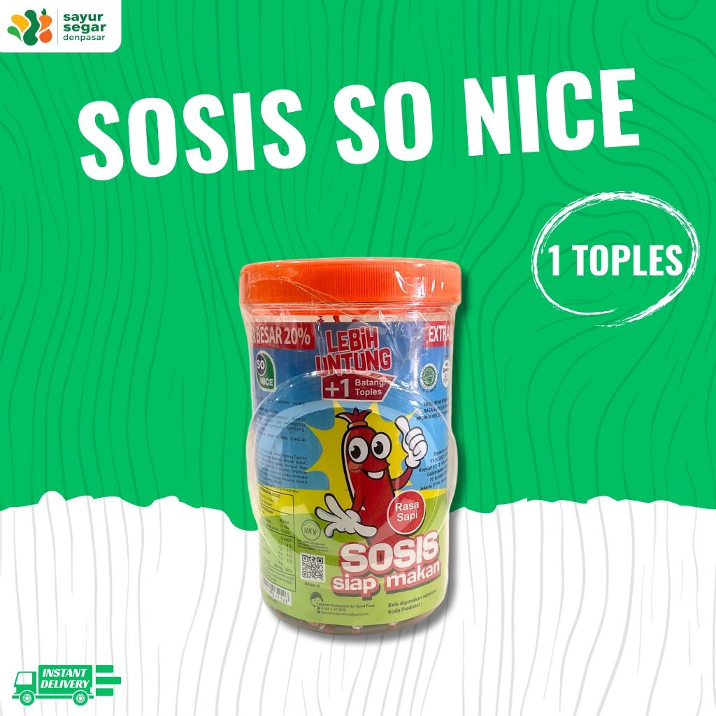 

Sosis So Nice 1 toples - Sayur Segar Denpasar