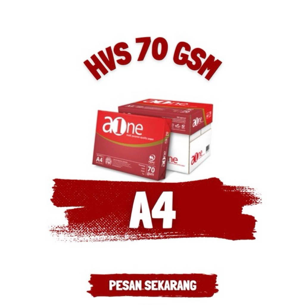 

Print HVS A4 70gsm