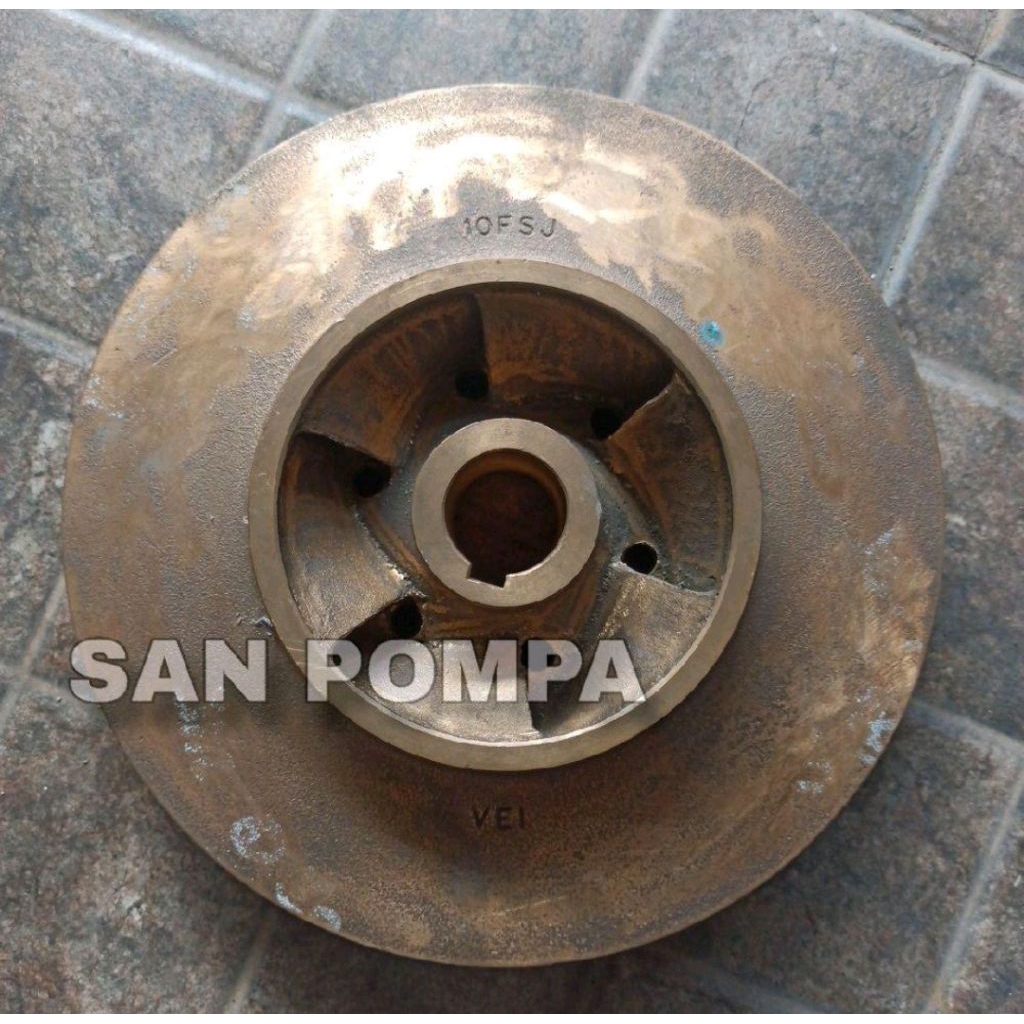 Kipas Impeller Pompa Ebara 100x80 FSJA/10 FSJ Pompa ebara SparePart Pompa Ebara