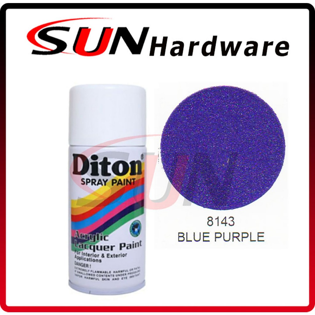 Pilox DITON 150 cc Blue Purple 8143 Pilox Pylox Cat Semprot Ungu Biru