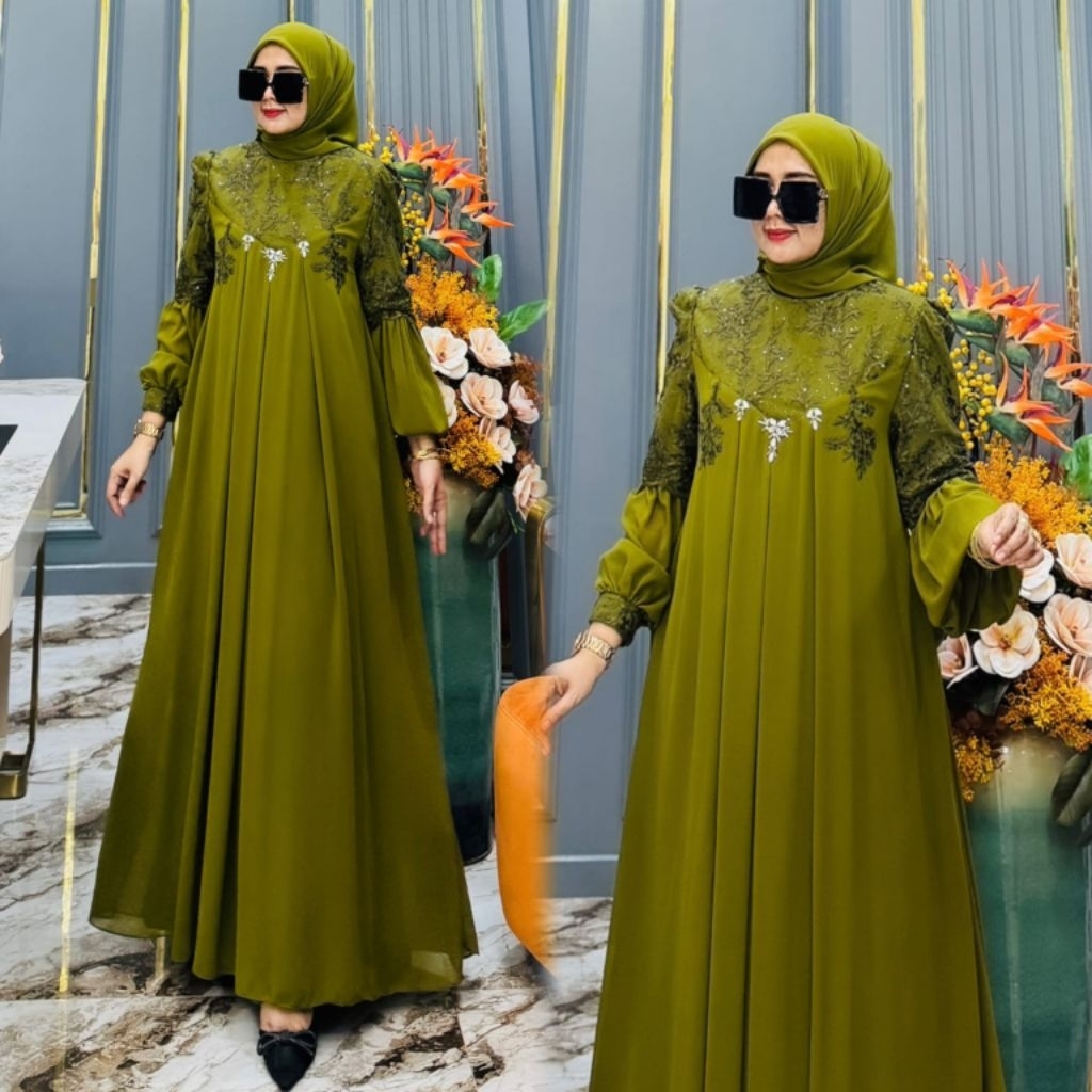 FALISHA DRESS  / GAMIS FALISHA by ALDS original / COD