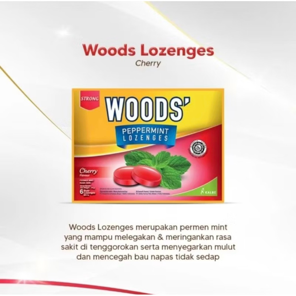 

Permen Woods Peppermint Cherry