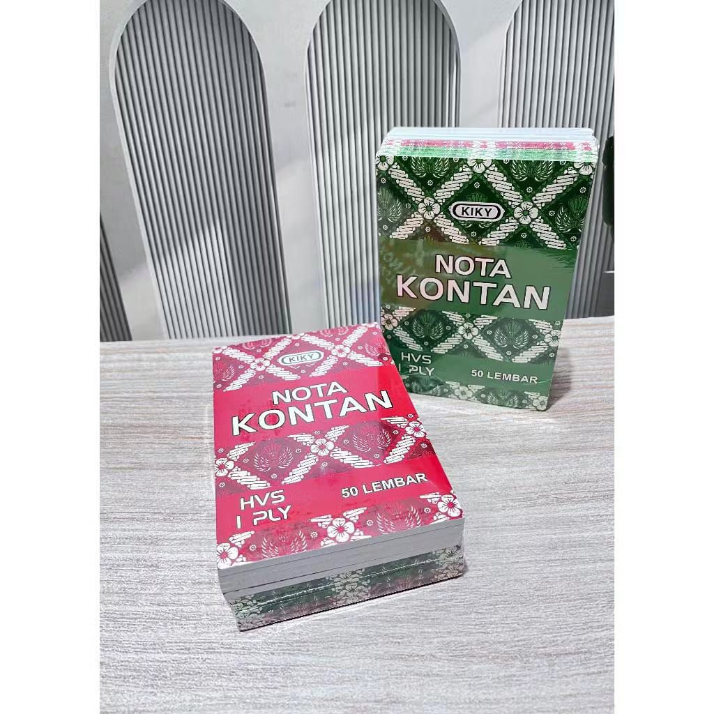 

nota kontan Kiky 1 ply | nota kontan Kiky 25 lembar