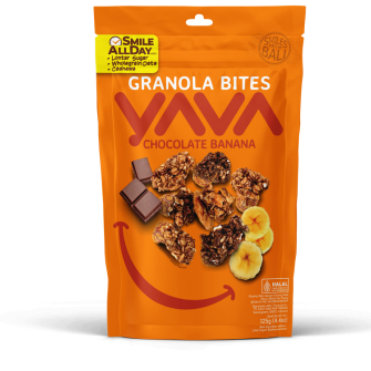 

YAVA YA'BITES CHOCOLATE BANANA KEMASAN 125