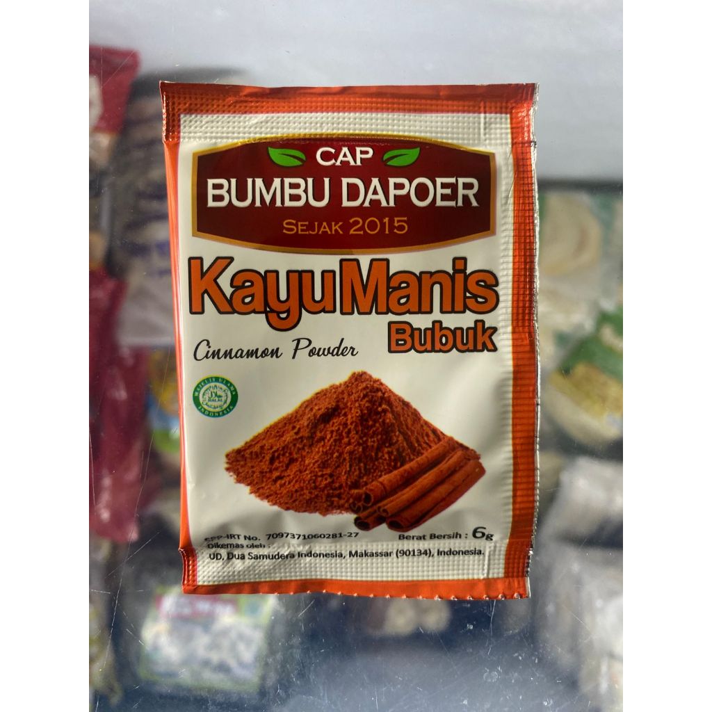

Bumbu Dapoer Kayu Manis Bubuk 6gr
