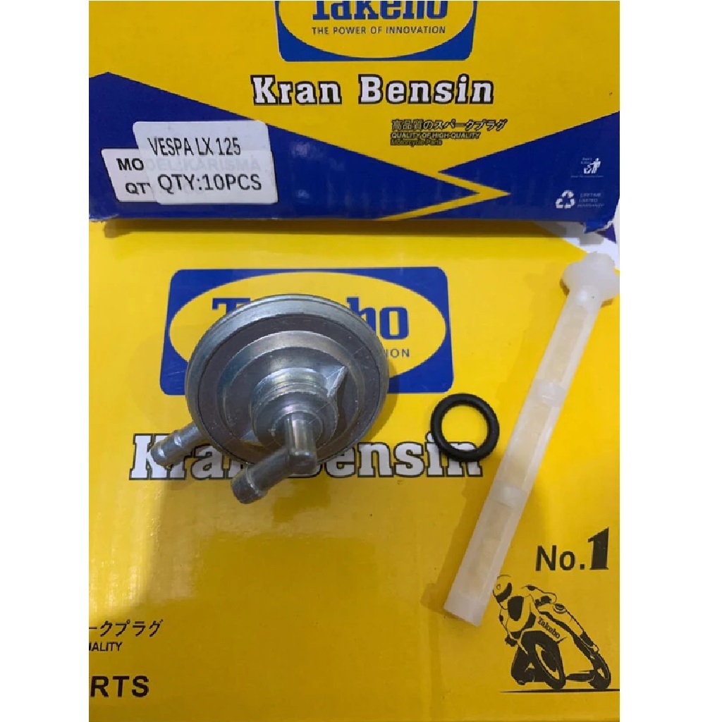 KRAN / KERAN BENSIN VESPA LX125 MERK TAKEHO