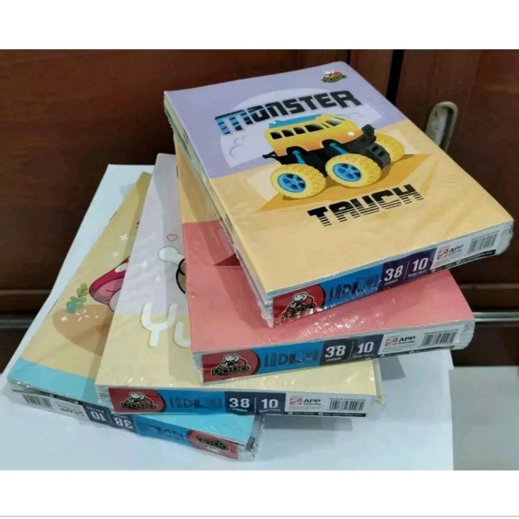 

Buku Tulis OKEY isi 58 Lembar Sampul Polos Coklat