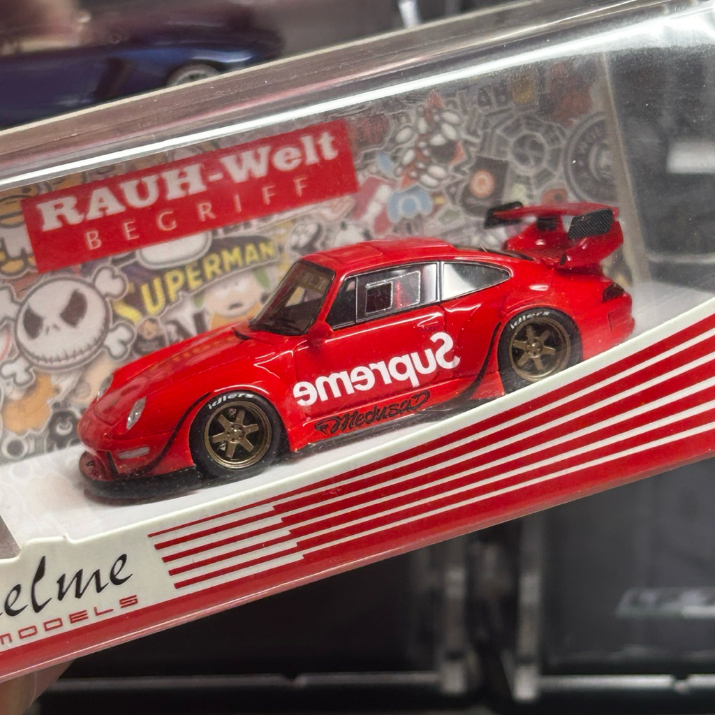Porsche RWB 993, 964, 930 skala 1:64 Diecast Porsche RWB Supreme