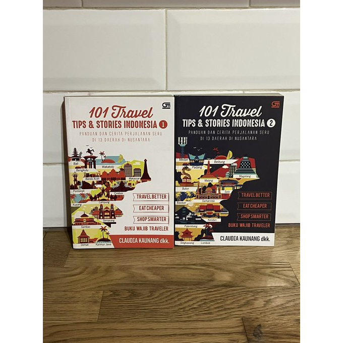 

[Preloved] 101 Travel Tips & Stories Indonesia 1&2