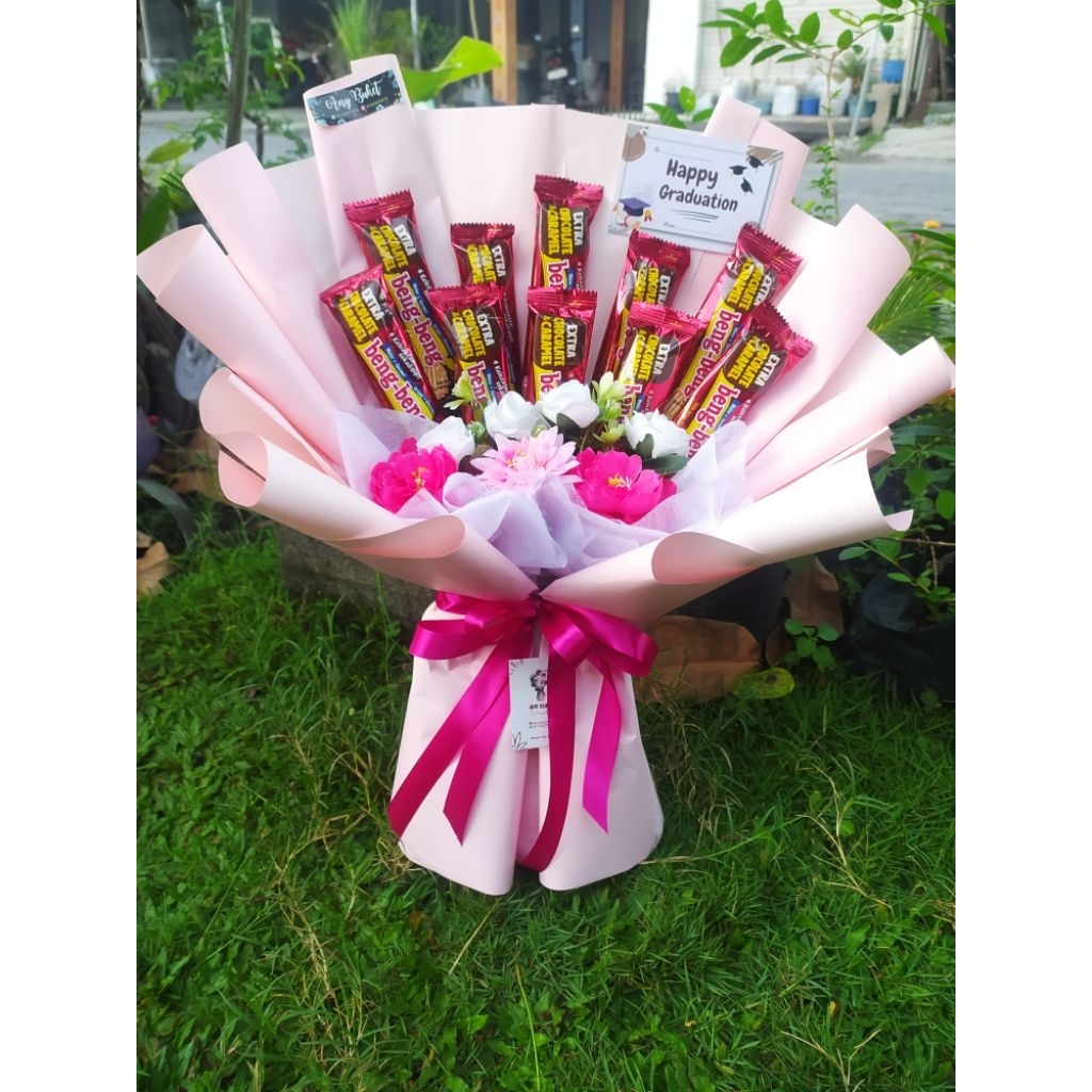 Buket snack beng beng.