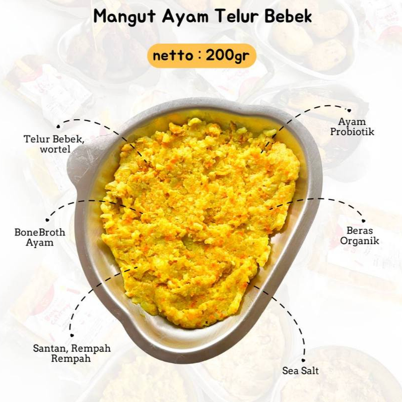 

Bubur Tim Mangut Ayam Telur Bebek by Benourish Catering