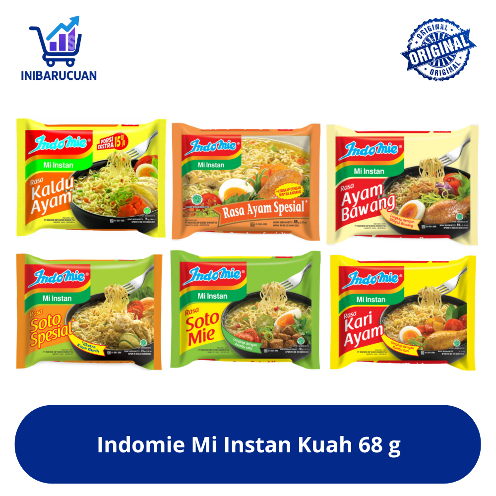 

Indomie Mi Instan Kuah 68 g
