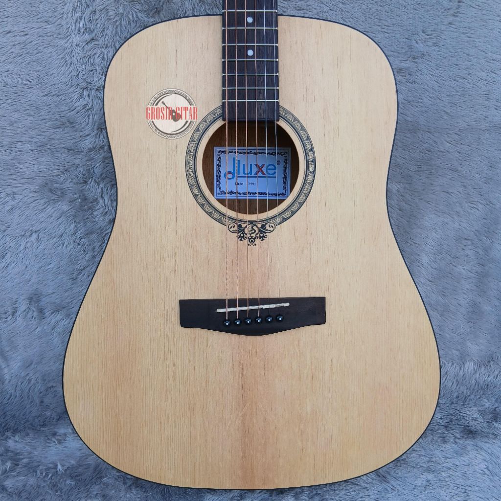 Gitar dluxe D-100 Akustik Original { Dreadnought }