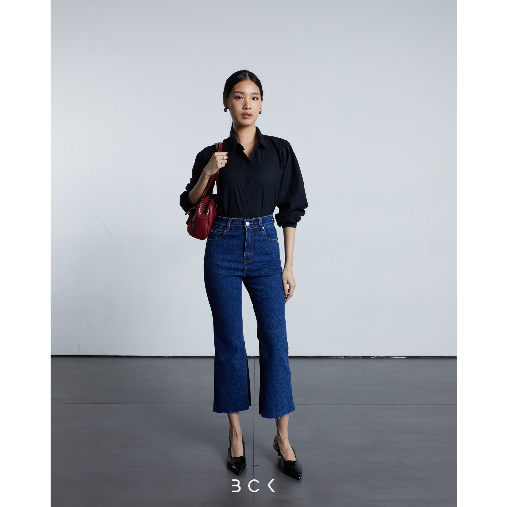 BCK - Celana Jeans Cutbray Wanita Cutbray 7/9 Lucy