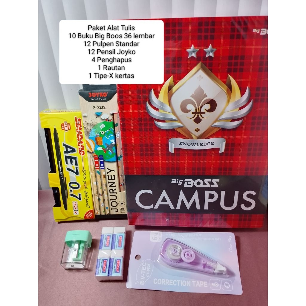 

Paket Alat Tulis Big Boss