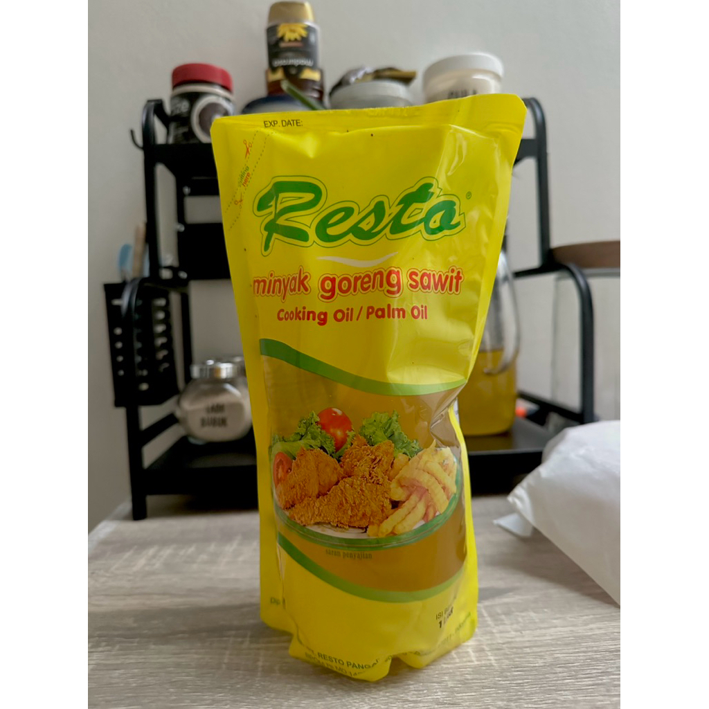 

minyak resto 1 liter satudus