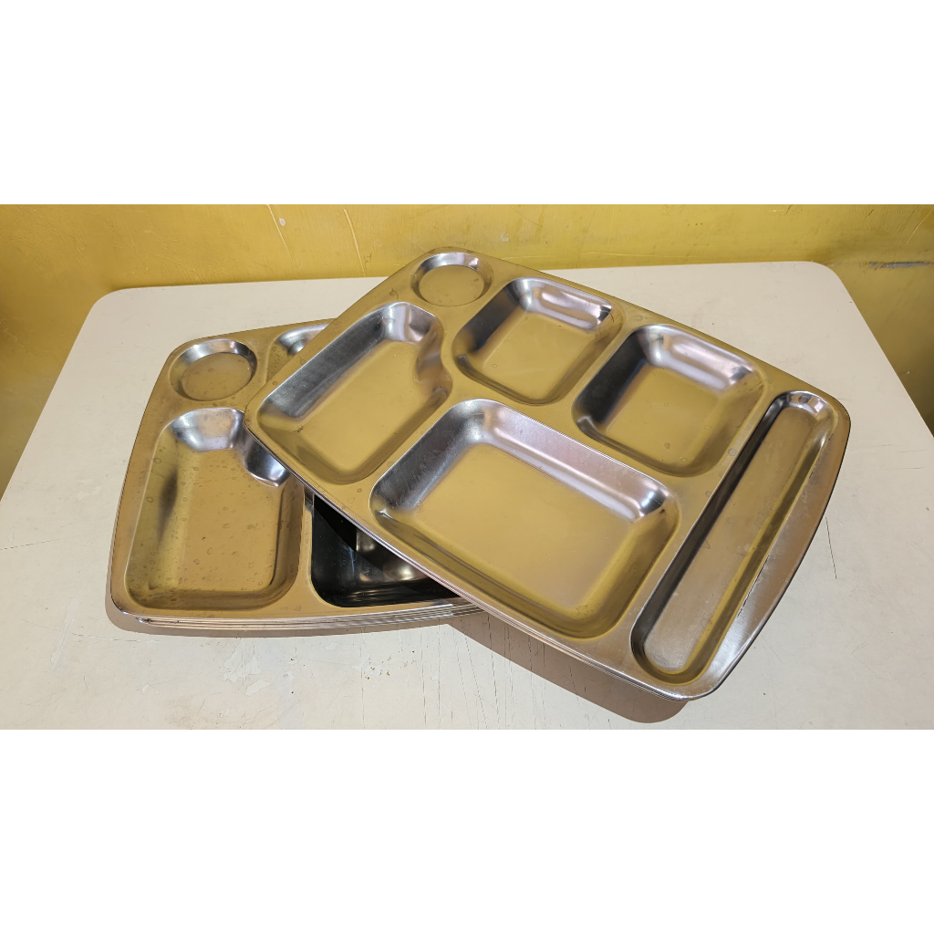 Ompreng Food Tray Stainless Steel
