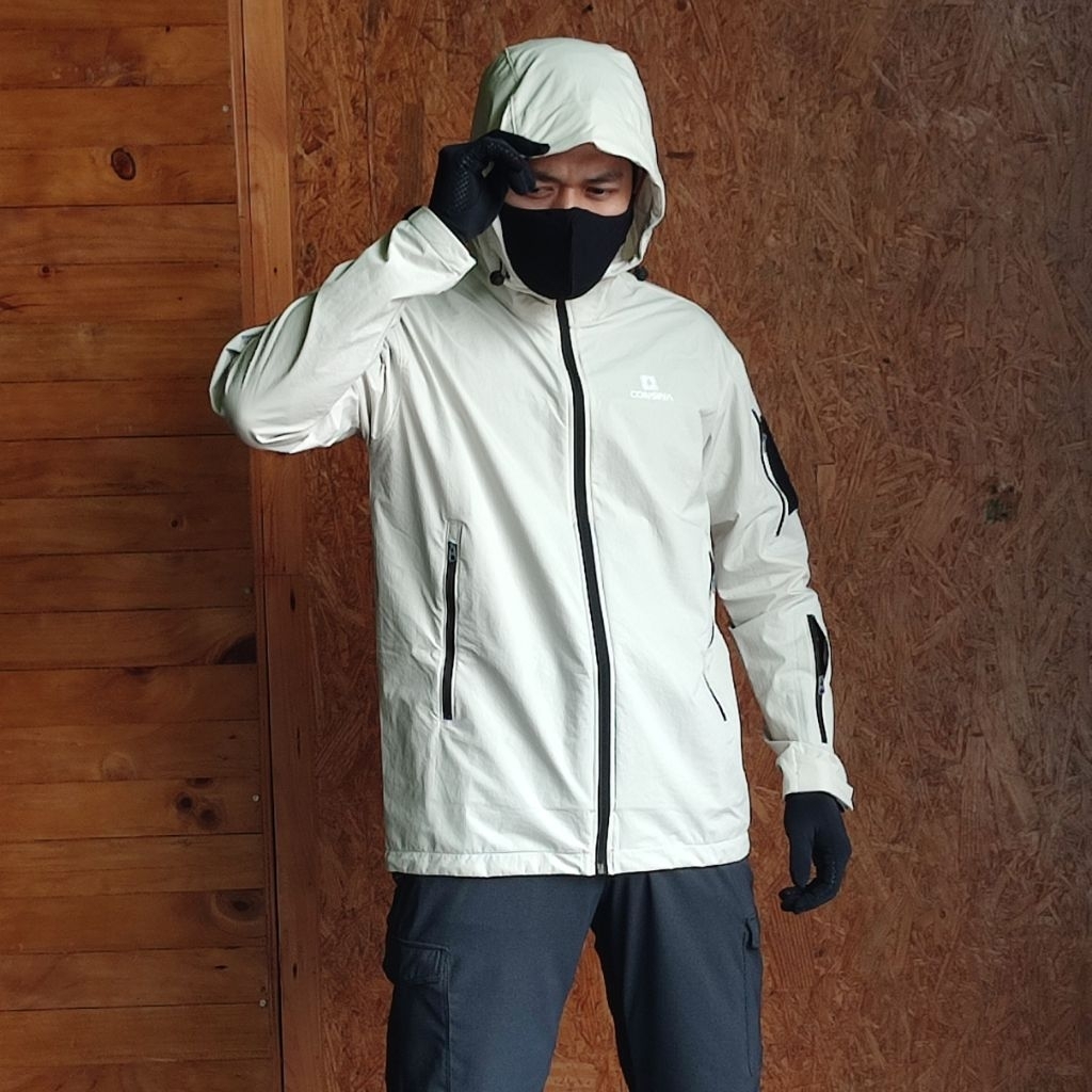 JAKET CONSINA GREY WOLVES JAKET SOFT SHELL OUTDOOR MILITARY TACTICAL TRAVELLING RIDING