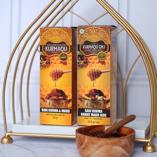 

KurmaQu Sari Kurma & Madu Asli 100% Original Halal & BPOM Bantu Atasi Paru Paru Basah, Radang, TBC.