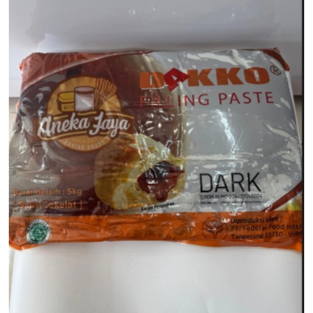 

DAKKO FILLING COKLAT 5 KG /SELAI COKLAT
