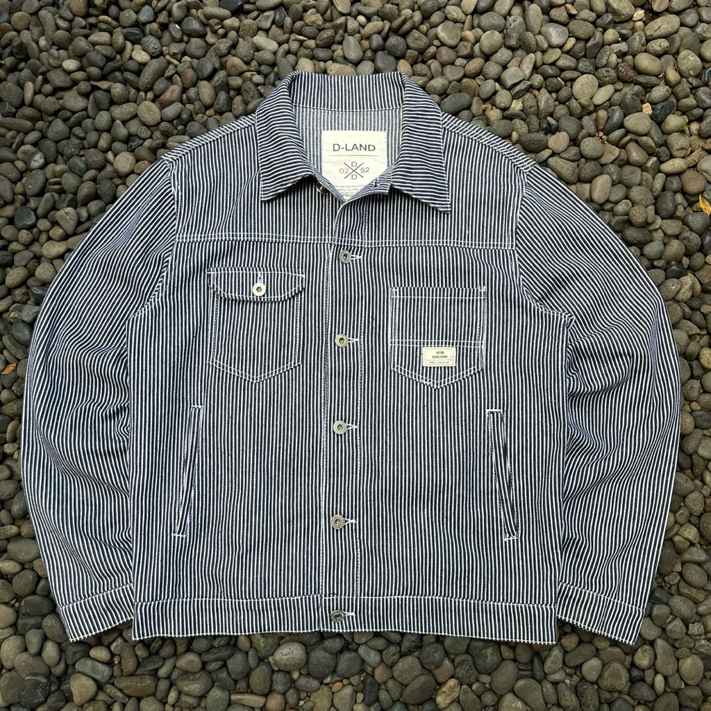 JACKET HICKORY PATTERN BY D-LAND