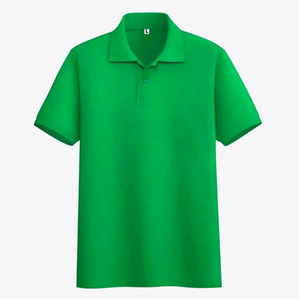 liso wear - Poloshirt Hijau Fuji | Kaos Kerah Pria Polo Shirt Lengan Pendek | Kaos Polos Seragaman